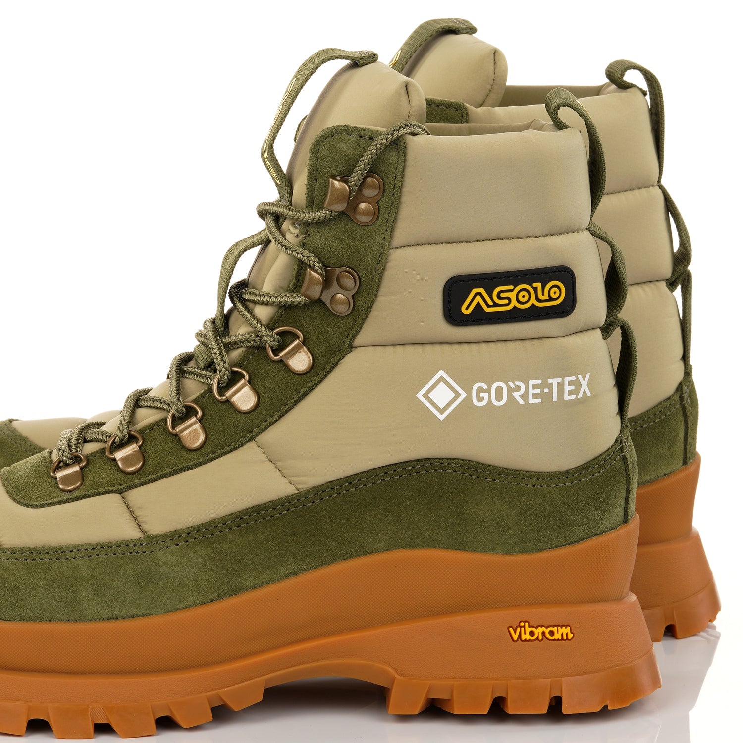 ASOLO PUFFER GTX, GREEN - SAND - Image 4