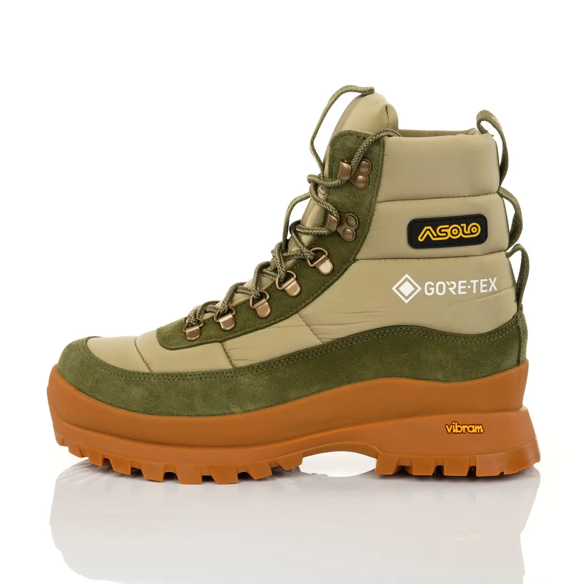 ASOLO PUFFER GTX, GREEN - SAND - Image 5