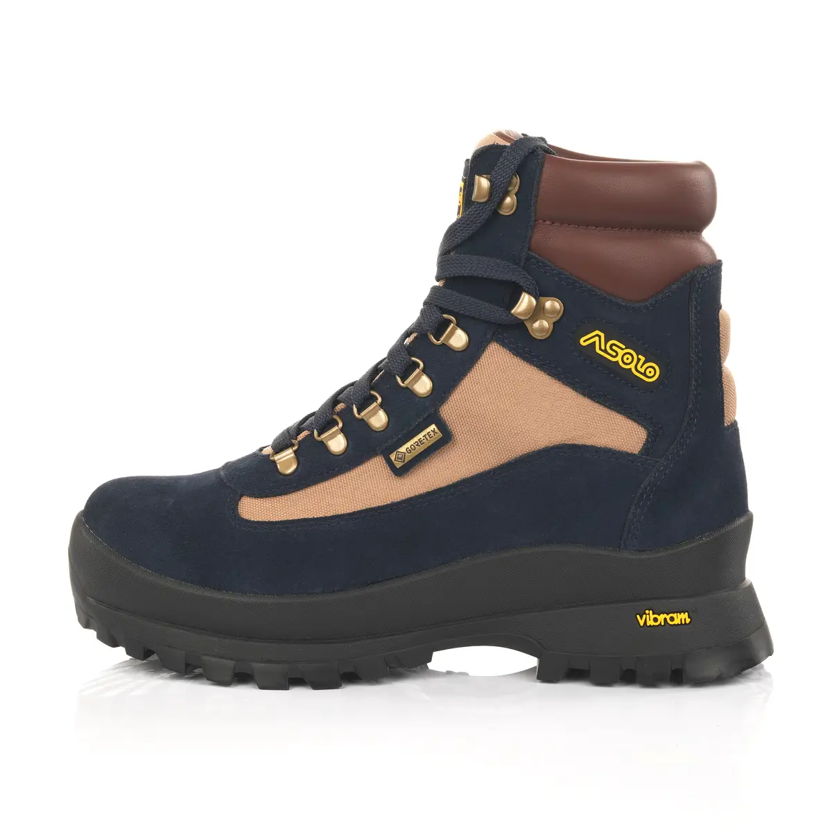 WOMENS ASOLO SWAMP GTX, NAVY - BEIGE - Image 5